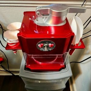 Snow cone machine red